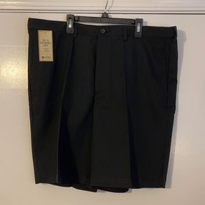 Haggar Black Shorts 40W